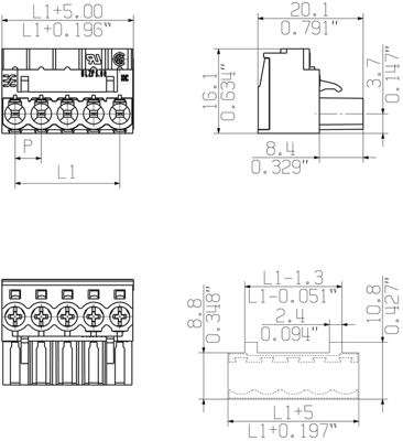 1955400000 Weidmüller PCB Connection Systems Image 3