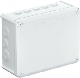 Cable junction box, 9xM25, 7xM32, 25 mm², pure white