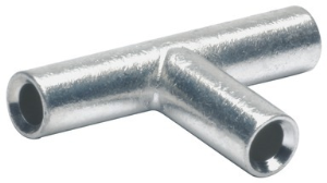 T connector, uninsulated, 10 mm², 35 mm