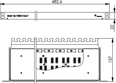 100023276 Telegärtner Connectin Modules, Patch Distributors Image 2