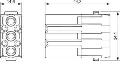 2748360000 Weidmüller Contact Inserts Image 3