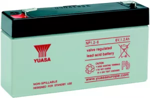 NP1.2-6 Yuasa Lead-Acid Batteries, Lithium-Ion Batteries