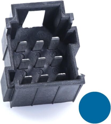 PFT-JPT-12POL-3X4-BLUE ESKA Erich Schweizer DIN PCB Connectors