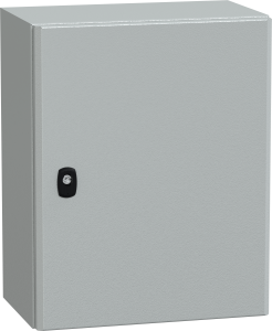 Door, (H x W x D) 500 x 400 x 250 mm, IP66, steel, light gray, NSYS3D5425