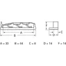 221 01 06 Thora Cable Holders