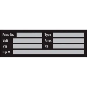 084.97-8-20X60-A/8 Schlemmer Inspection labels, plates and tapes
