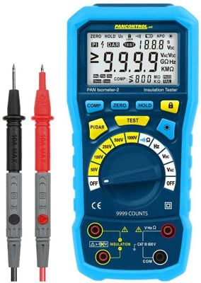 PAN ISOMETER-2 PANCONTROL VDE testers, Installation testers, Insulation testers Image 2
