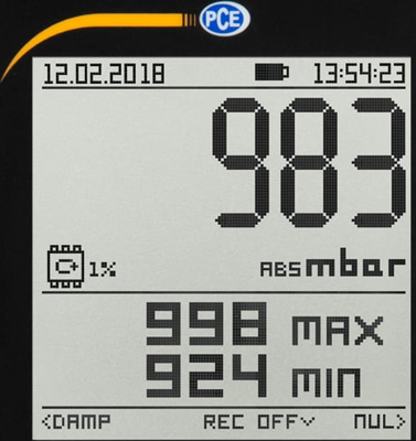 PCE-PDA A100L PCE Instruments Anemometers, Gas and Pressure Measuring Instruments Image 3