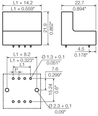 1036110000 Weidmüller PCB Connection Systems Image 3