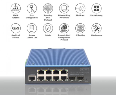 DN-651156 DIGITUS Industrial ethernet switches Image 5