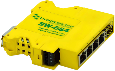 SW-584 BRAINBOXES Industrial ethernet switches Image 2