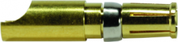 Receptacle, 4.0-6.0 mm², AWG 10-8, crimp connection, gold-plated, 09691825423