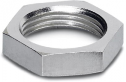 Counter nut, M8, 10 mm, silver, 1504071