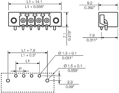 1863680000 Weidmüller PCB Connection Systems Image 3