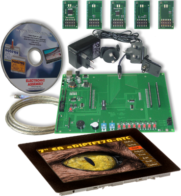 EA EVALEDIPTFT70TC DISPLAY VISIONS Display Kits