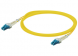 FO cable, LC to LC, 0.5 m, OS2, singlemode 9 µm