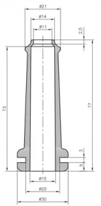 02530008010 SES-Sterling Kink Protection Sleeves