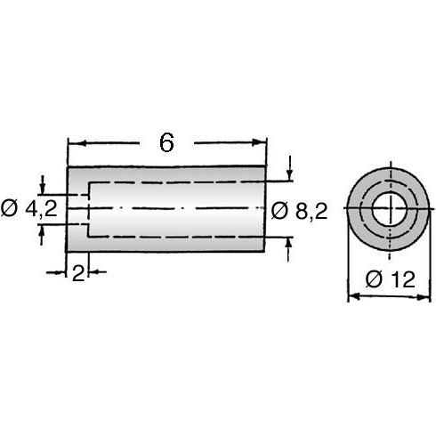 005.97.406 Ettinger Spacer Bolts Image 2