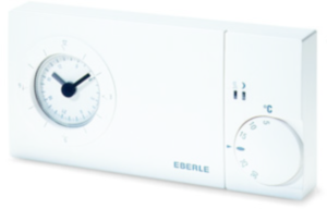 Room temperature controller, 230 VAC, 5 to 30 °C, white, 517270351100