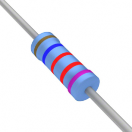 Thin film resistor, 1 kΩ, 0.25 W, ±0.1 %
