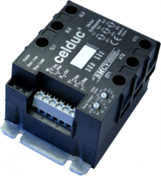 Solid state relay, 10-24 VDC, 200-480 VAC, 100 A, screw mounting, SMCV6150