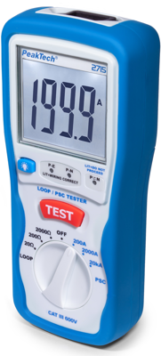 P 2715 PeakTech VDE testers, Installation testers, Insulation testers Image 3