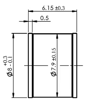 B88069X5691C103 TDK (EPCOS) Gas Discharge Tubes Image 2