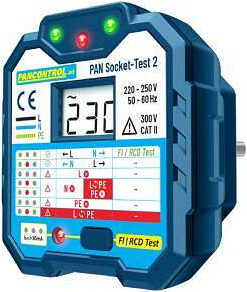 PAN SOCKET-TEST-2 PANCONTROL VDE testers, Installation testers, Insulation testers Image 2