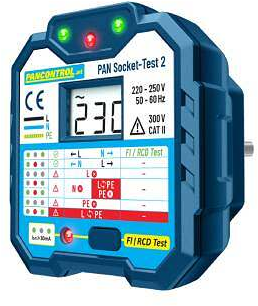 PAN SOCKET-TEST-2 PANCONTROL VDE testers, Installation testers, Insulation testers Image 2