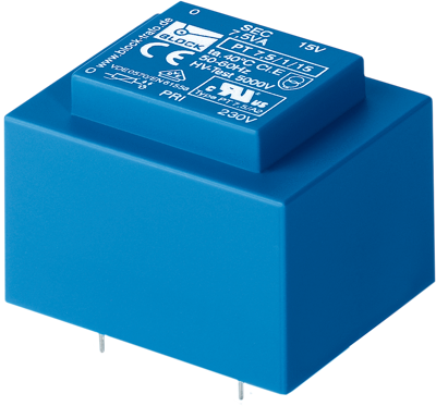 PT 7,5/2/12 Block PCB Transformers