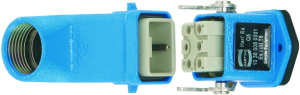 Connector kit, size 3A, 5 pole + PE , IP67, 10360050001