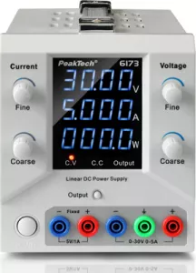 P 6173 PeakTech Bench Power Supplies and Loads