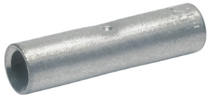 Butt connector, uninsulated, 25 mm², metal, 40 mm
