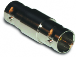 Coaxial adapter, 75 Ω, BNC socket to BNC socket, straight, 112446