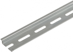 DIN rail, perforated, 35 x 7.5 mm, W 2000 mm, steel, galvanized, 0514500000
