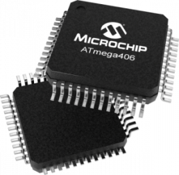 AVR microcontroller, 8 bit, 1 MHz, LQFP-48, ATMEGA406-1AAU