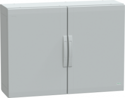 Control cabinet, (H x W x D) 750 x 1000 x 320 mm, IP65, polyester, light gray, NSYPLA7103G