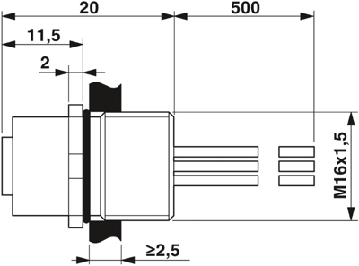1535202 Phoenix Contact Sensor-Actuator Cables Image 2