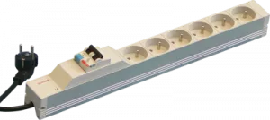 60110-231 SCHROFF Power Outlet Strips and Cable Drums