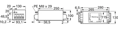 B84144A0090R120 TDK (EPCOS) Interference suppression filter Image 2