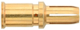Receptacle, 6 mm², AWG 10, crimp connection, gold-plated, 09112006230