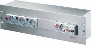 60118-521 SCHROFF Power Outlet Strips and Cable Drums