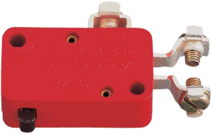 Miniature snap-action switche, On-On, screw connection, pin plunger, 1.5-2.5 N, 10 (4) A/400 VAC
