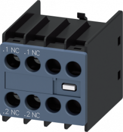 Auxiliary switch, 10 A, 2 Form B (N/C), screw connection, 3RH2911-1HA02