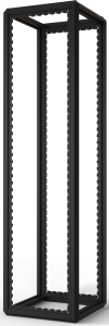 47 U cabinet rack, (H x W x D) 2200 x 600 x 600 mm, steel, black gray, 20630-111