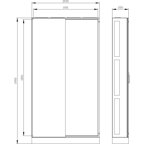 8GK1323-8KP43 Siemens Switch Cabinets, server cabinets Image 2