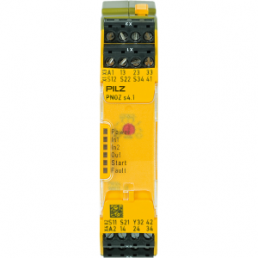 Monitoring relays, safety switching device, 3 Form A (N/O) + 1 Form B (N/C), 4 A, 24 V (DC), 750124