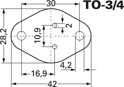 10067443 Fischer Elektronik Mounting pads