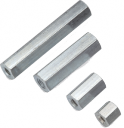 Hexagonal spacer bolt, Internal/Internal Thread, M3/M3, 11 mm, steel