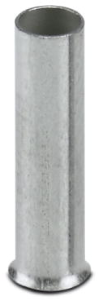 Uninsulated Wire end ferrule, 4.0 mm², 12 mm long, DIN 46228/1, silver, 3200315